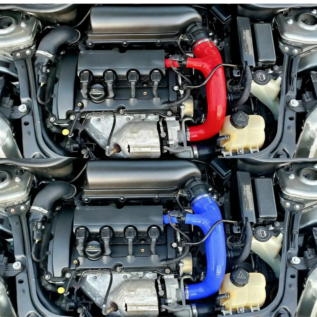 For Mini Cooper S R55 R56 R57 Turbo With N14 Engine Silicone Intake Inlet Hose 2007-2012