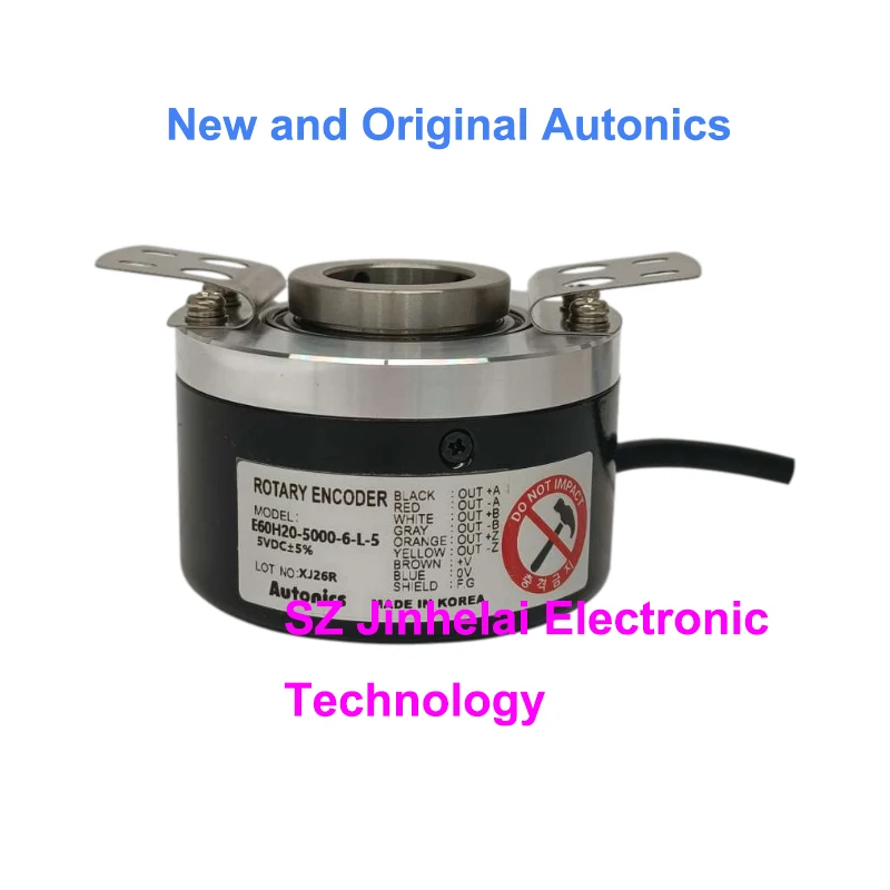 New Original Autonics E60H20-5000 8192-6-L-5 100 8192-3-T-24 100 1024 8192-3-N-24 8192-3-V-24-C Protection rating : IP50 Encoder