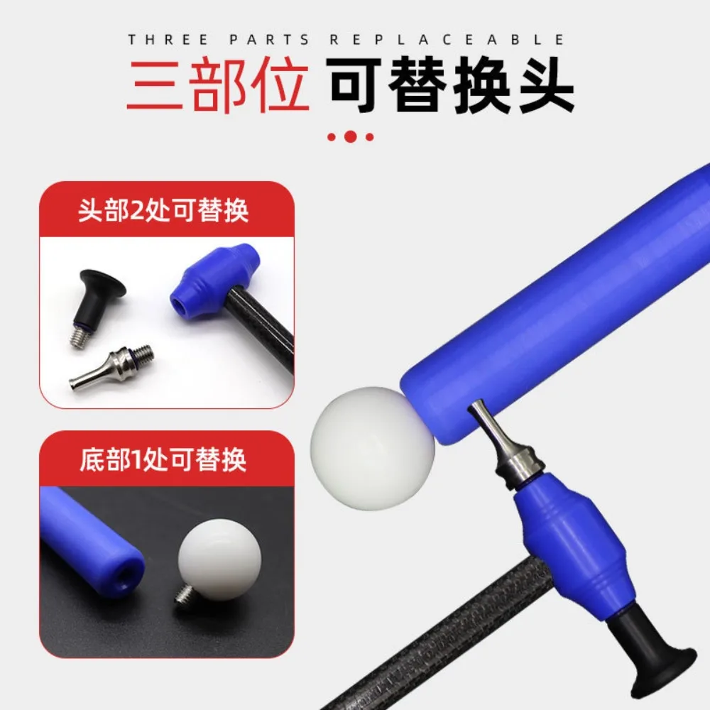 Paintless Auto Sheet Metal Restoration Hammer, Leveling Knock Hammer Stylus for Car Dents & Indentations