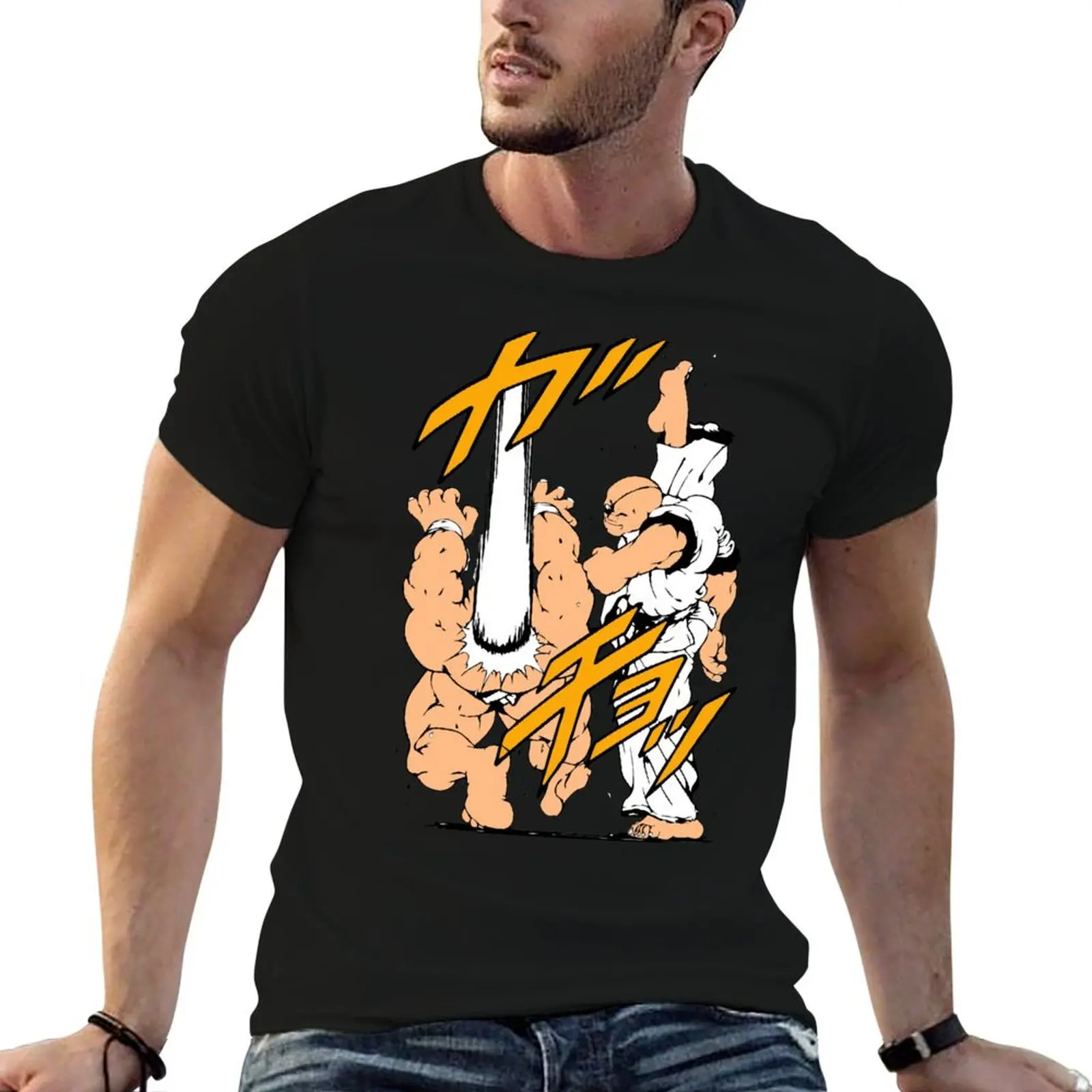 Camiseta de algodón Orochi hombre Vs pack Taketsurugi Doppo camisa hombre por ciento camiseta camisas para 100 algodón