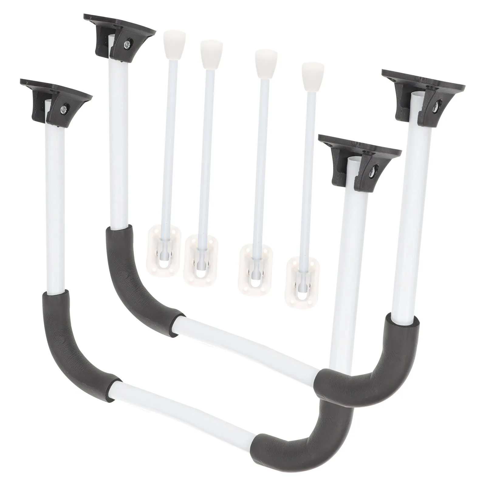 2セット折りたたみテーブル脚、頑丈な交換可能な金属製脚、コーヒー、ラップトップ、ナイトスタンド、小型サイドテーブル、家庭用デスクdiy用