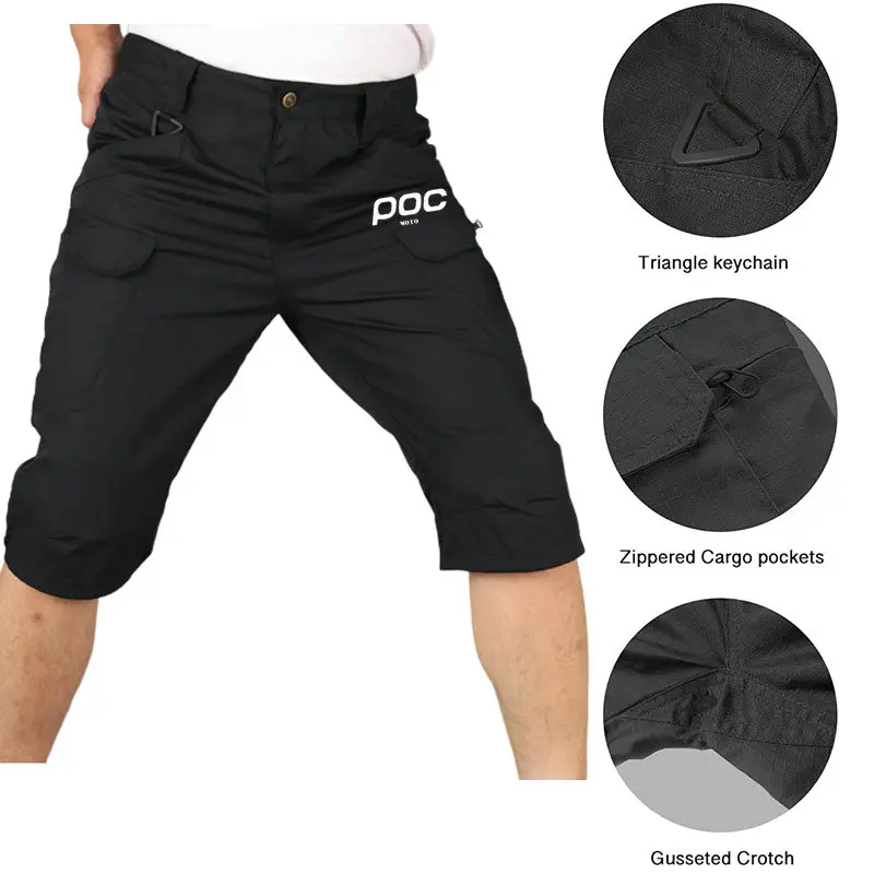 

Men's Cycling Shorts MTB Mountain Bike Shorts Loose Outdoor Sports Hiking Tactics Trousers Downhill Moto POC Bicycle Short Pant