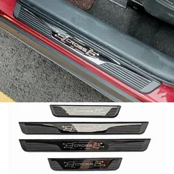 Car For Toyota Yaris Cross 2023 Protector Door Sill Pedal Cover Trim Scuff Plate Guards Threshold Accessories 2024