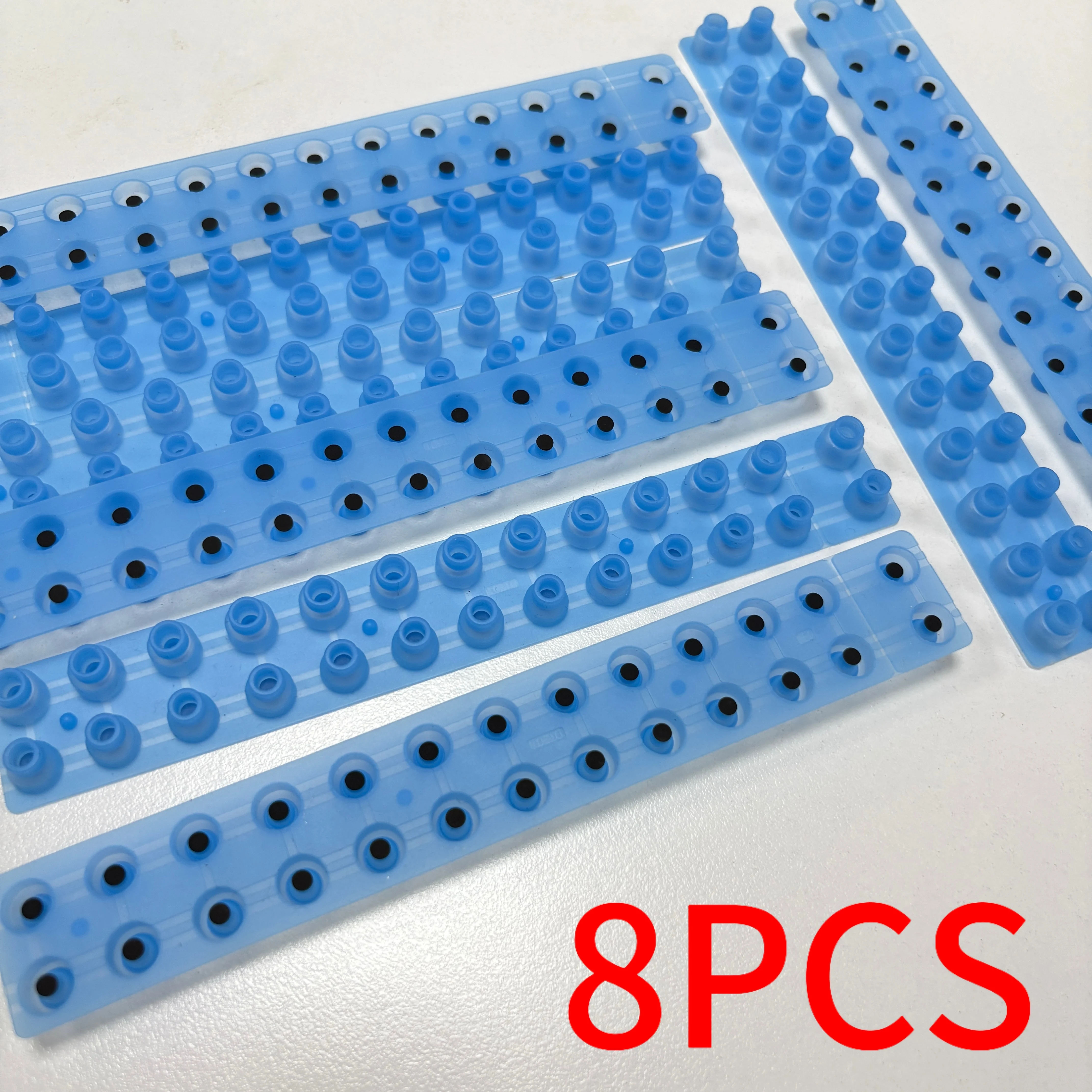 

8pcs Conductive Rubber Strips Fit Casio CT-588 CT-688 CT-788 CT-870 CT-877 CT-888 MEDELI MC100 MC200 M1 M2 M3 Korg PA50 PA50SD