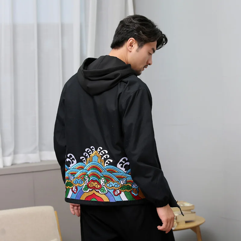 

Spring Heavyweight Baseball Stitched Jaet Men's Loose Versatile Outerwear Top Youth Faion Long Sve Zipper Closure