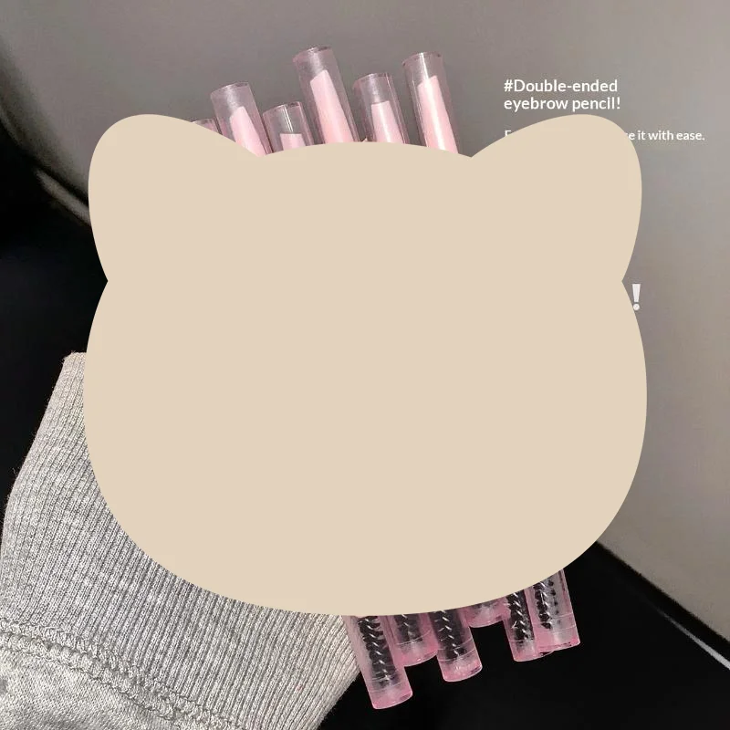 1Pcs 2 In 1 Eyebrow Pencil And Tattoo Brush Waterproof Professional Cosmetic Makeup For Women Long Lasting Brow Pen Supply
