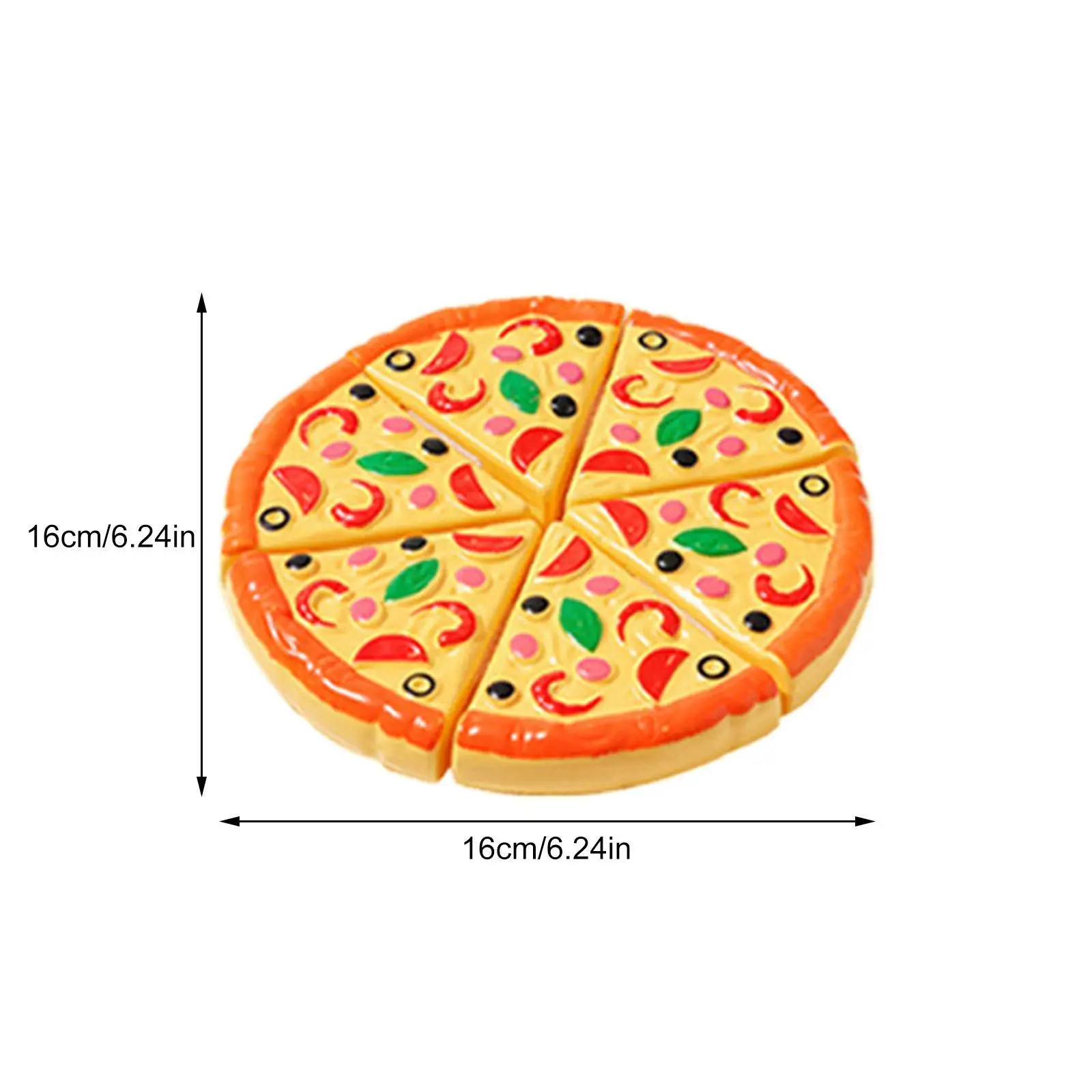 Kids Pizza Cutting Toy Simulation Food Plastic Pizza Toy Boy Kitchen Kitchen House Gift Game Pretend Play Toy Toy Girl Cook C9W3