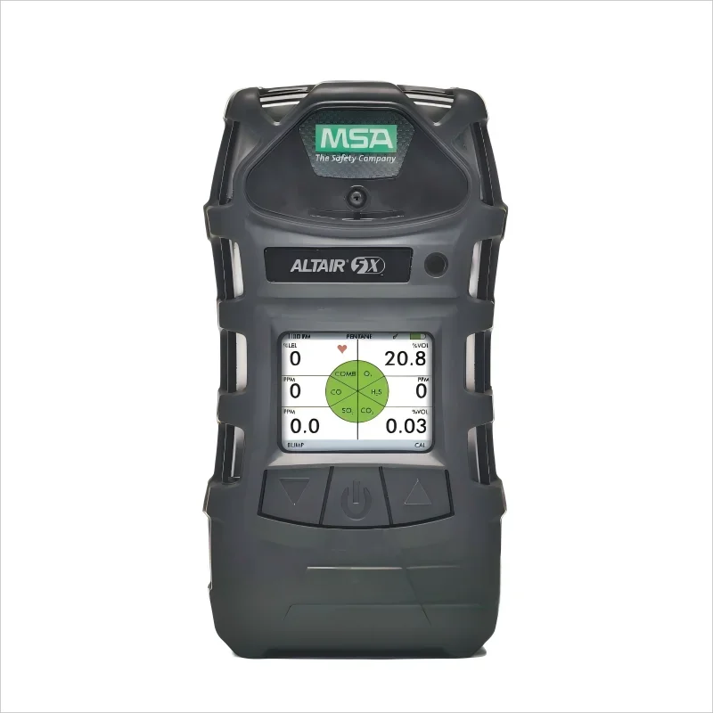 MSA ALTAIR 5X  Gas Leak Detector Reliable Pumping Multi-Gas Color Display CO H2S LEL CO2 O2 Detection Laboratories