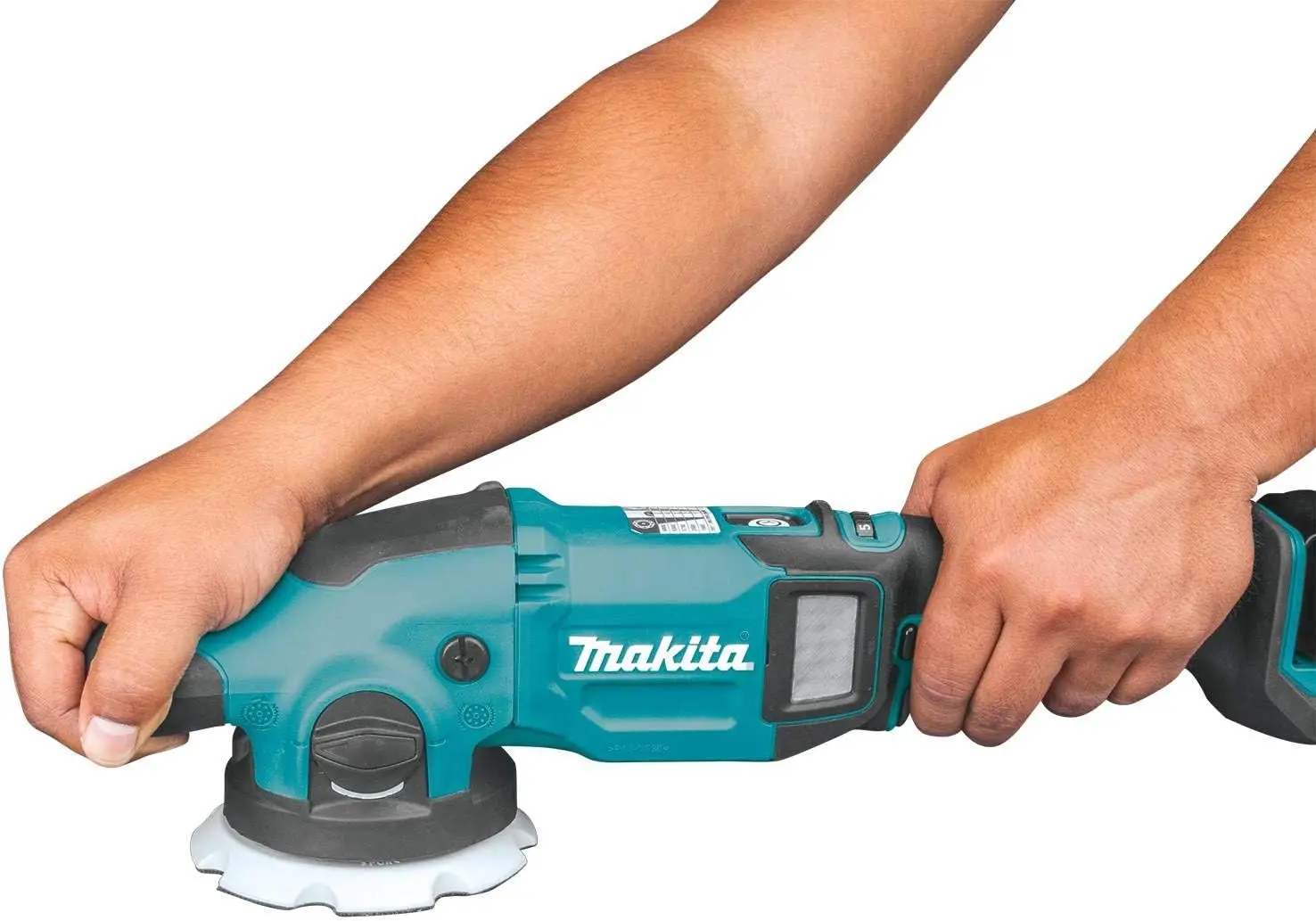 Makita XOP02Z 18V LXT® Lithium-Ion Brushless Cordless 5" / 6" Dual Action Random Orbit Polisher, Tool Only