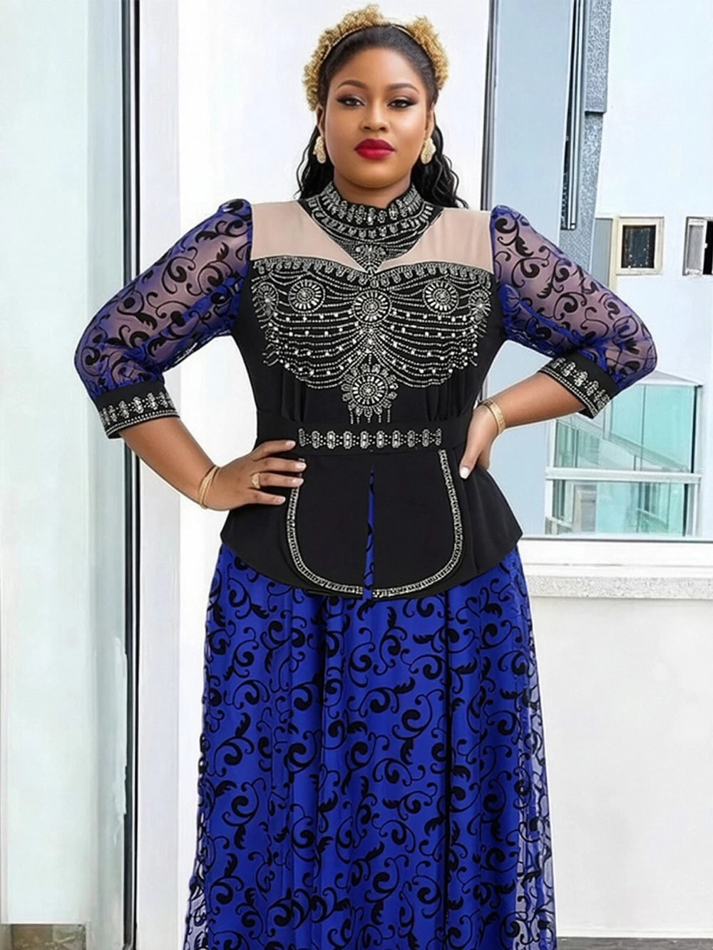 Party Evening Dress For Women African Dashiki Clothing Plus Size Maxi Robes Formal Occasions Elegant Dresses 2026 Birthday Gown