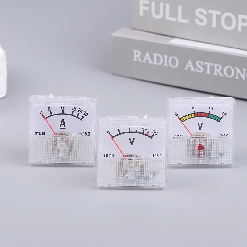 

1 шт. новый AC 150-300 В постоянного тока 10-250 В постоянного тока 5-75 А амперметр мини-измеритель напряжения и тока тестер аналоговый указатель вольт амперметр панельный измеритель