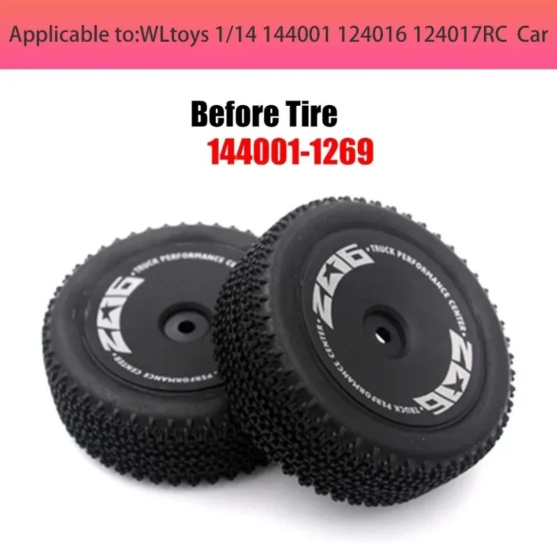 WLtoys 144001 1/14 RC Car Spare Parts Swing Arm C Seat Vehicle Bottom Motor Reduction Gear Cover Shock Absorbers Tire Plastic