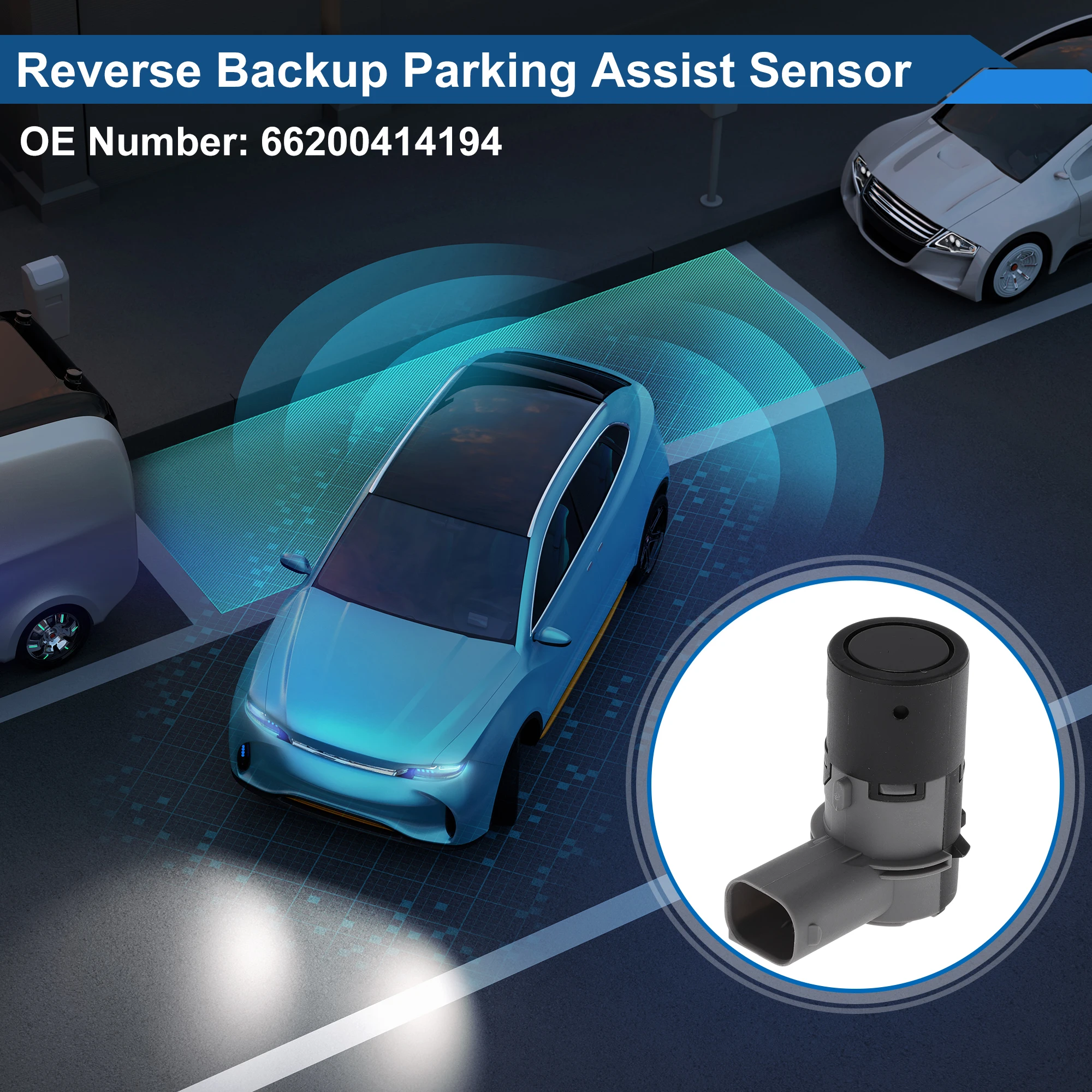 UXCELL No.66200414194 Reverse Backup Parking Sensor for BMW E83 X3 3.0d 04-05 Black