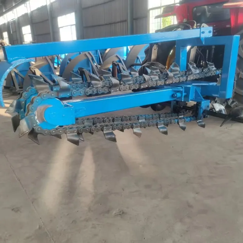 Rear Mounted Chain Ditcher For Tractor | Heavy Duty Chain Trencher For Farm Irrigation & Drainage Ditching