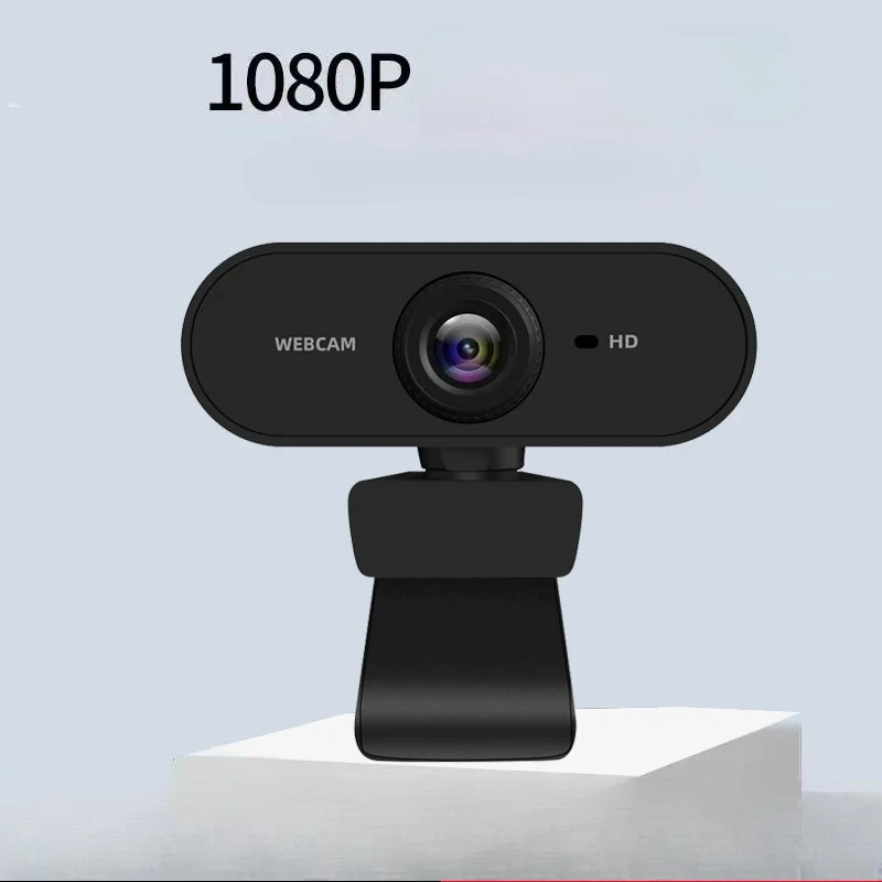 HD Webcam for Desktop Computer Laptop USB Plug and Play No Driver Needed for Online Class Video Conference Exam