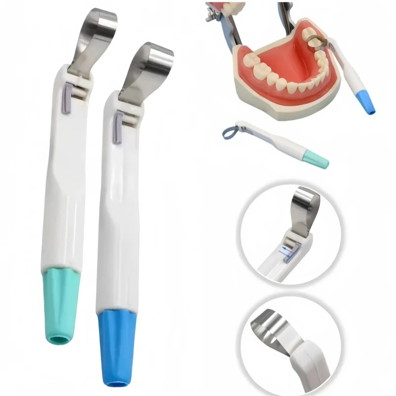 

10pcs Dental Handheld Rod Forming Sheet Adjustable Douban Forming Sheet Dental Restoration Positioning Forming Sheet Tool