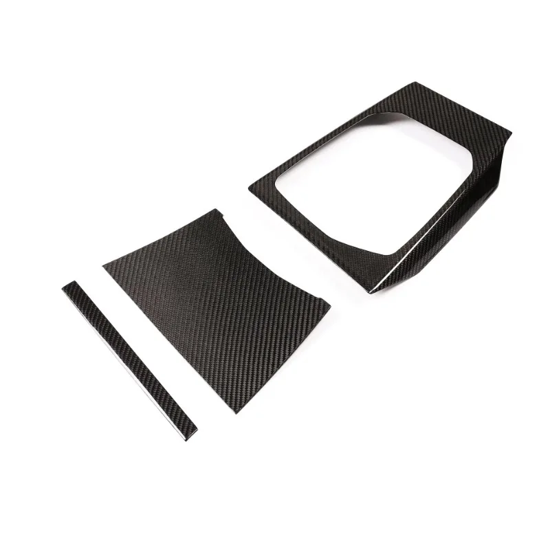 Real Carbon Fiber Auto Parts Interior Dashboard Console Cover for Series 3 325Li G20