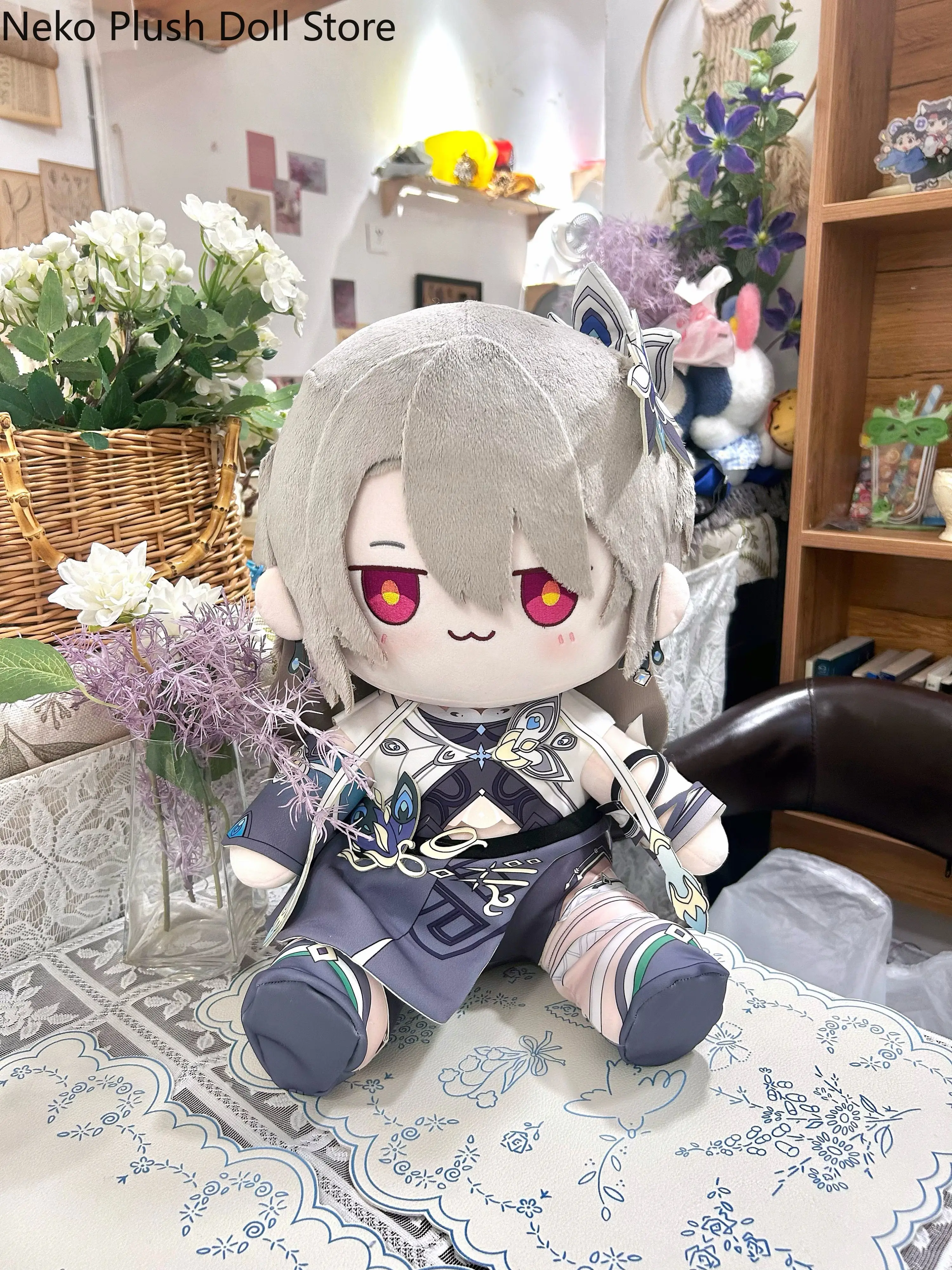 

Honkai Impact 3 Vita Anime Attribute Cosplay Cartoon Kawaii Cotton Doll Body Pillow Plush Toys Dress up Xmas Gift 40CM