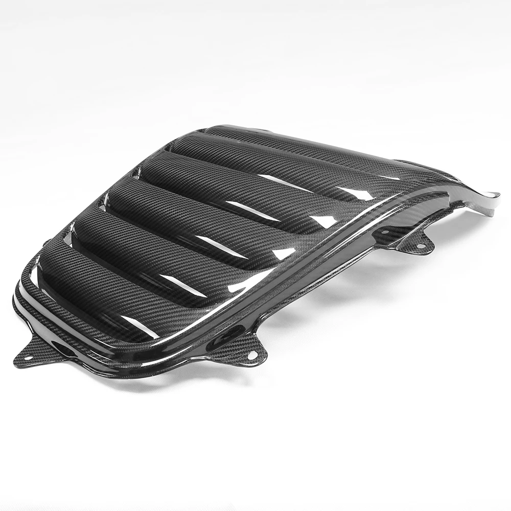 

STLFFor McLarens MP4 12C 650S Modified Carbon Fiber Engine Hood Cover Rear Top Cover Rear Radiator 2011-2014