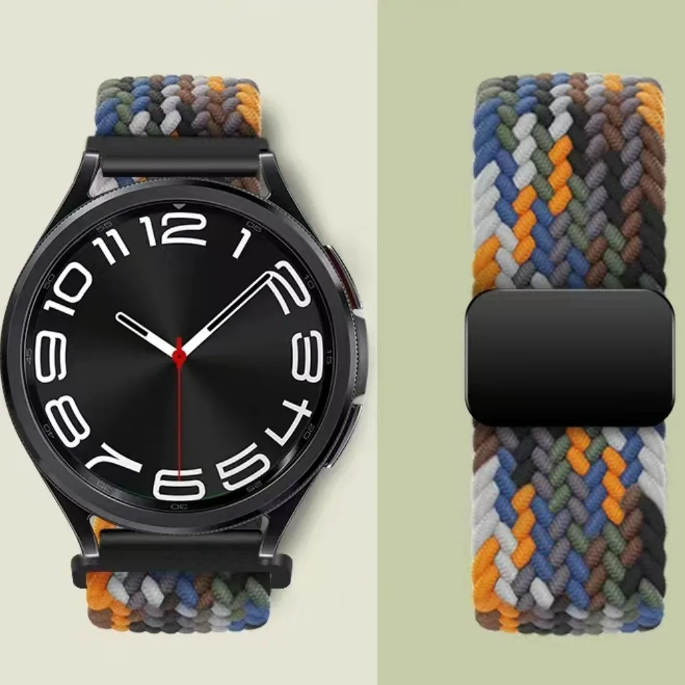 Geflochtene Solo Loop 22 mm für CMF Watch Pro 3 Magnetverschluss-Armband Correa für CMF by Nothing Watch Pro 2 1 Herren- und Damenarmband – Detail 2