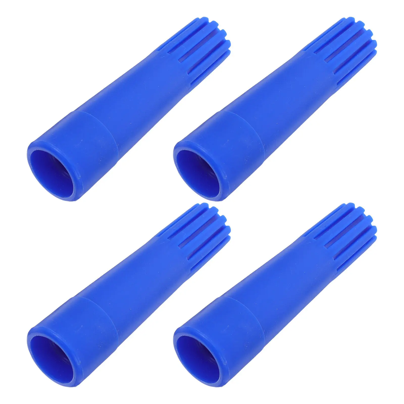4Pcs Threaded Pole End Adapter Robust American Thread Design for Broom Mop Handle Extension Cleaning Pole Attachments Versatile
