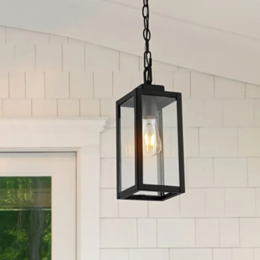 

Lighting Collection Clemens Black Outdoor Pendant