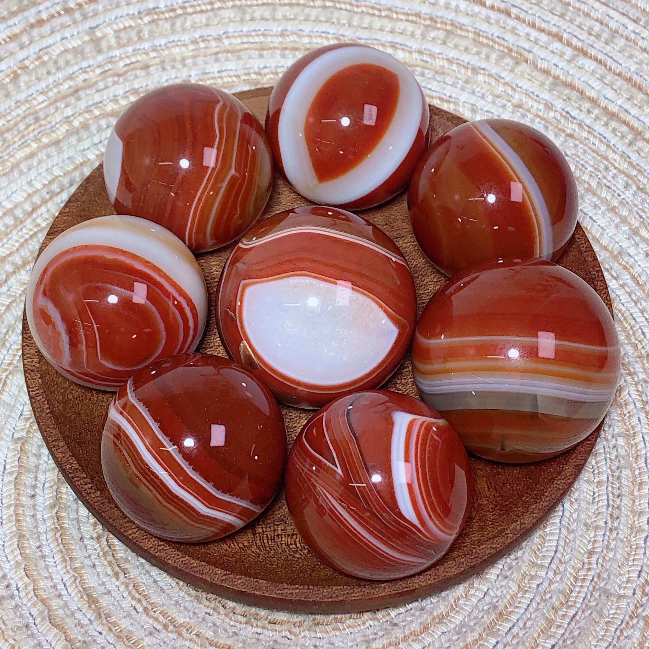 

High Quality Healing Natural Crystals Sardonyx Sphere Ball Home Decorations Polished Room Decor Energy Gift Mineral Ore Stone