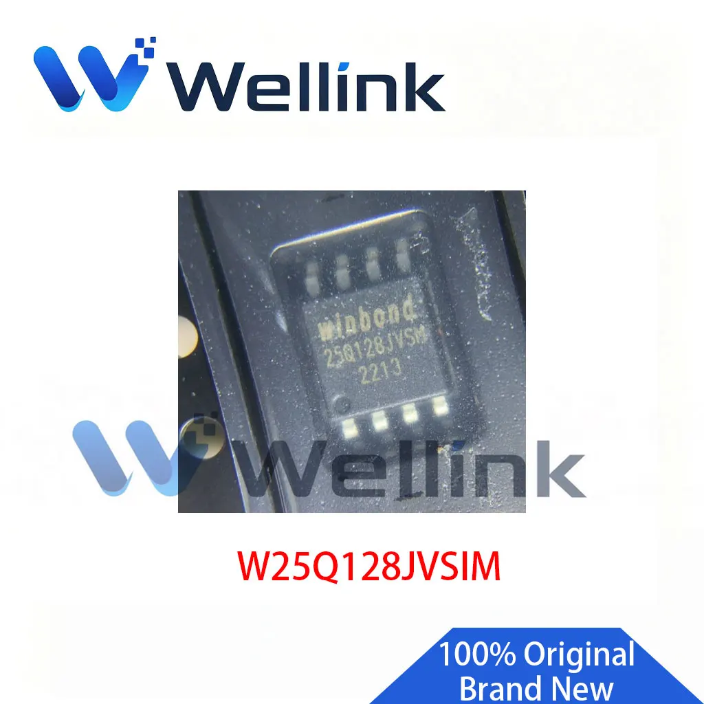 1 5 10 Pcs Lot W25Q128JVSIM In stock Large Lnventory 100% Brand New Original