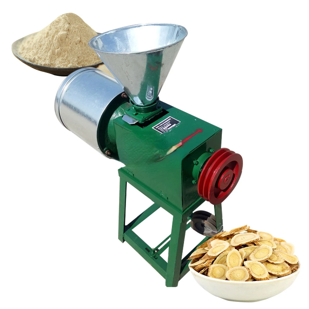 Household wheat flour grinder, black bean peeling and grinding machine, conical mung bean grinder, and paste machine