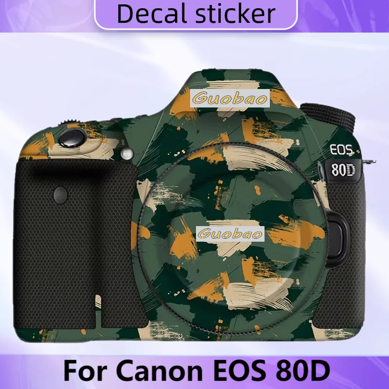 

Для Canon EOS 80D наклейка для камеры защитная наклейка на кожу виниловая пленка против царапин защитное покрытие EOS80D
