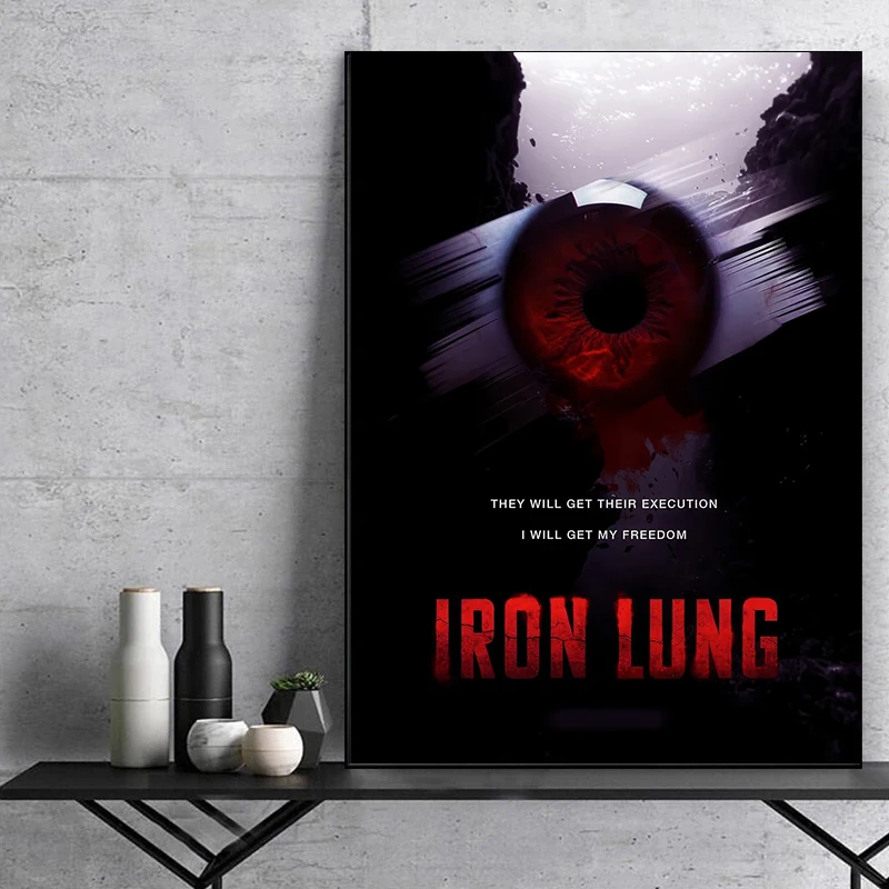 Latest Horror Movies Iron Lung Posters Monster Film Prints Canvas Painting Iron Lung Wall Art Pictures Home Living Room Decor