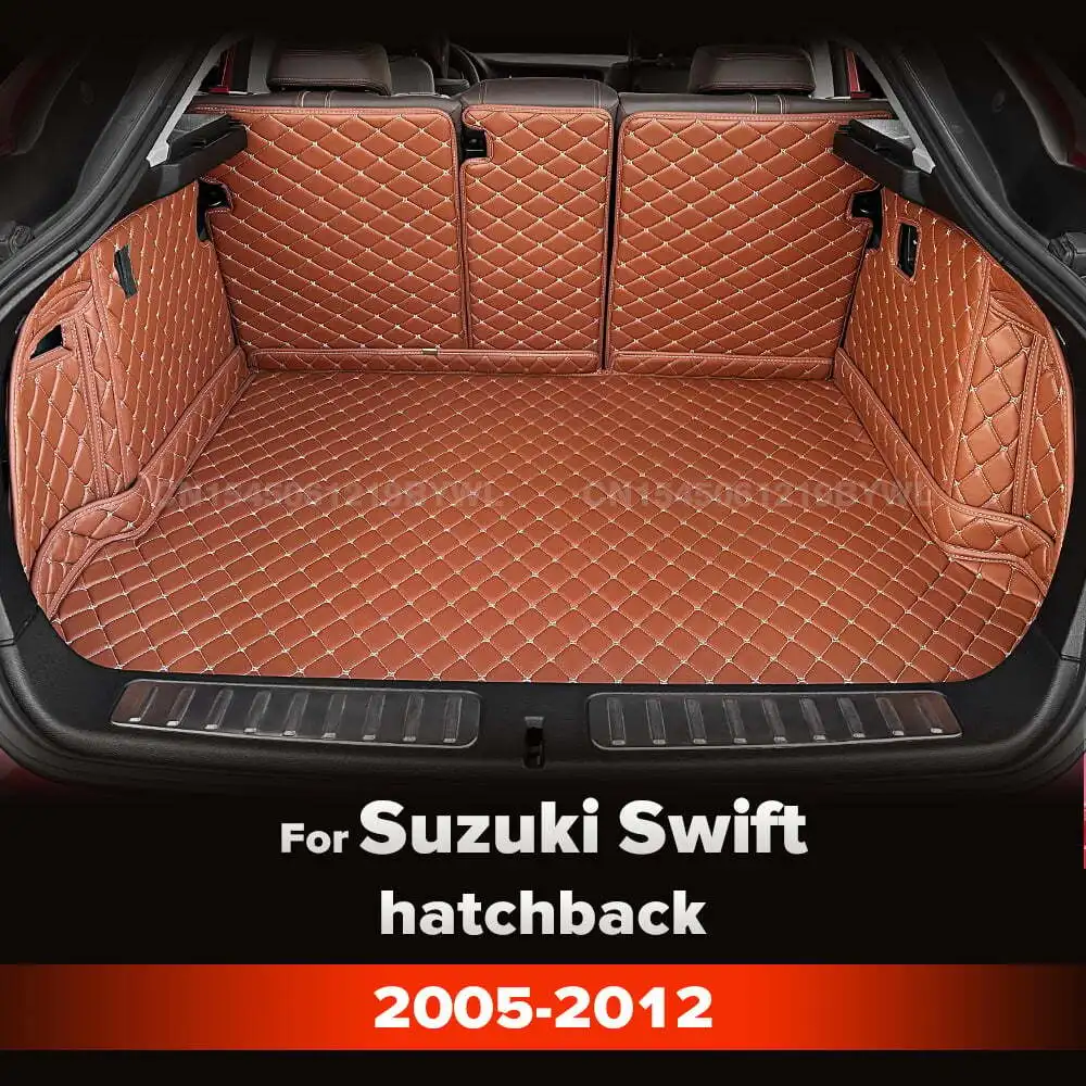 

For Suzuki Swift Hatchback 2005-2012 11 10 09 08 07 06 Auto Full Coverage Trunk Mat Car Interior Accessories