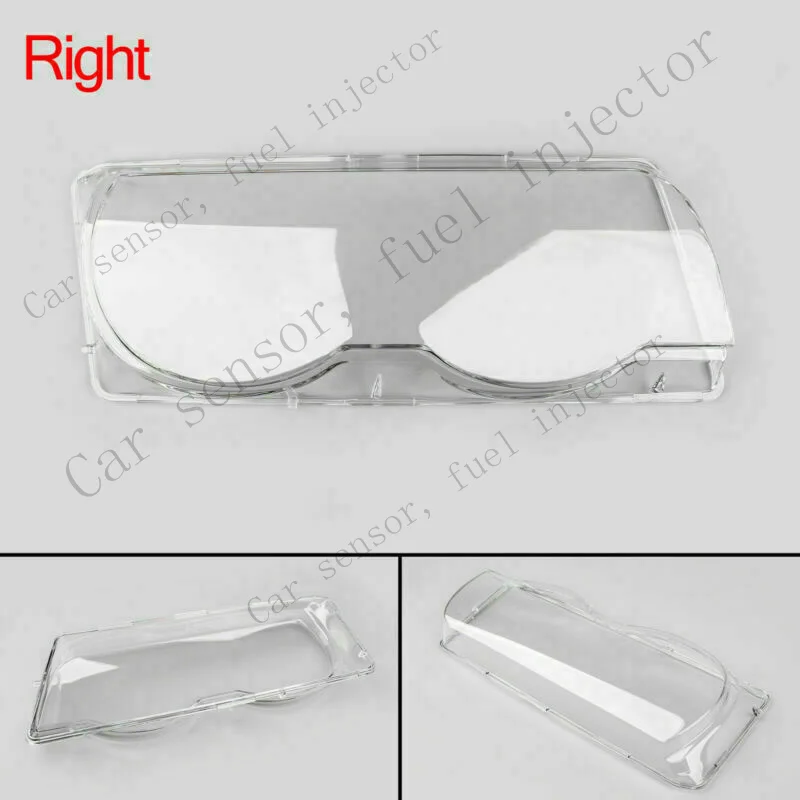 Q+ 1PC Car Clear Headlight Headlamp Lens Cover Shell Fit For BMW E38 99-01 Right ZY