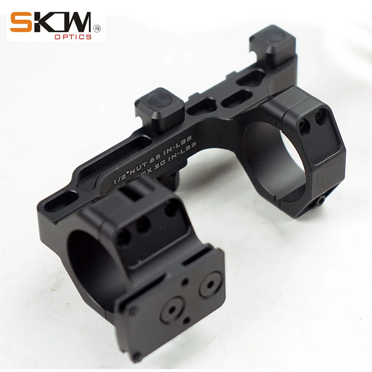 SKWoptics-Scope Mount Red Dot RMR Print Foot, Picatinny Rail, AR15, M4, 30mm, 34mm, view 5