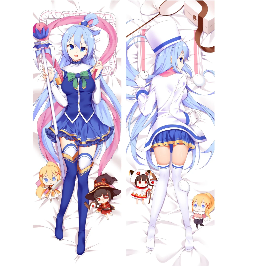 Japan Anime Characters KonoSuba Gods Blessing on this Wonderful World Printed pillow covers hugging body  Dakimakura Pillowcases