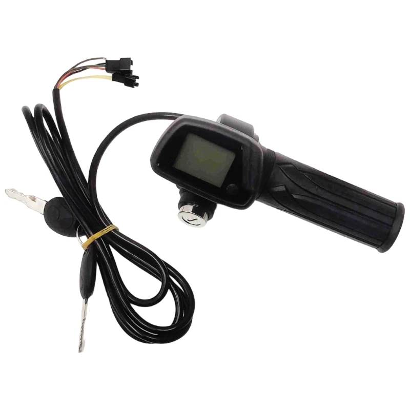 U13C Lithium Powered Digital Speed Control Throttle Handle Curved Display Anti Theft Lock