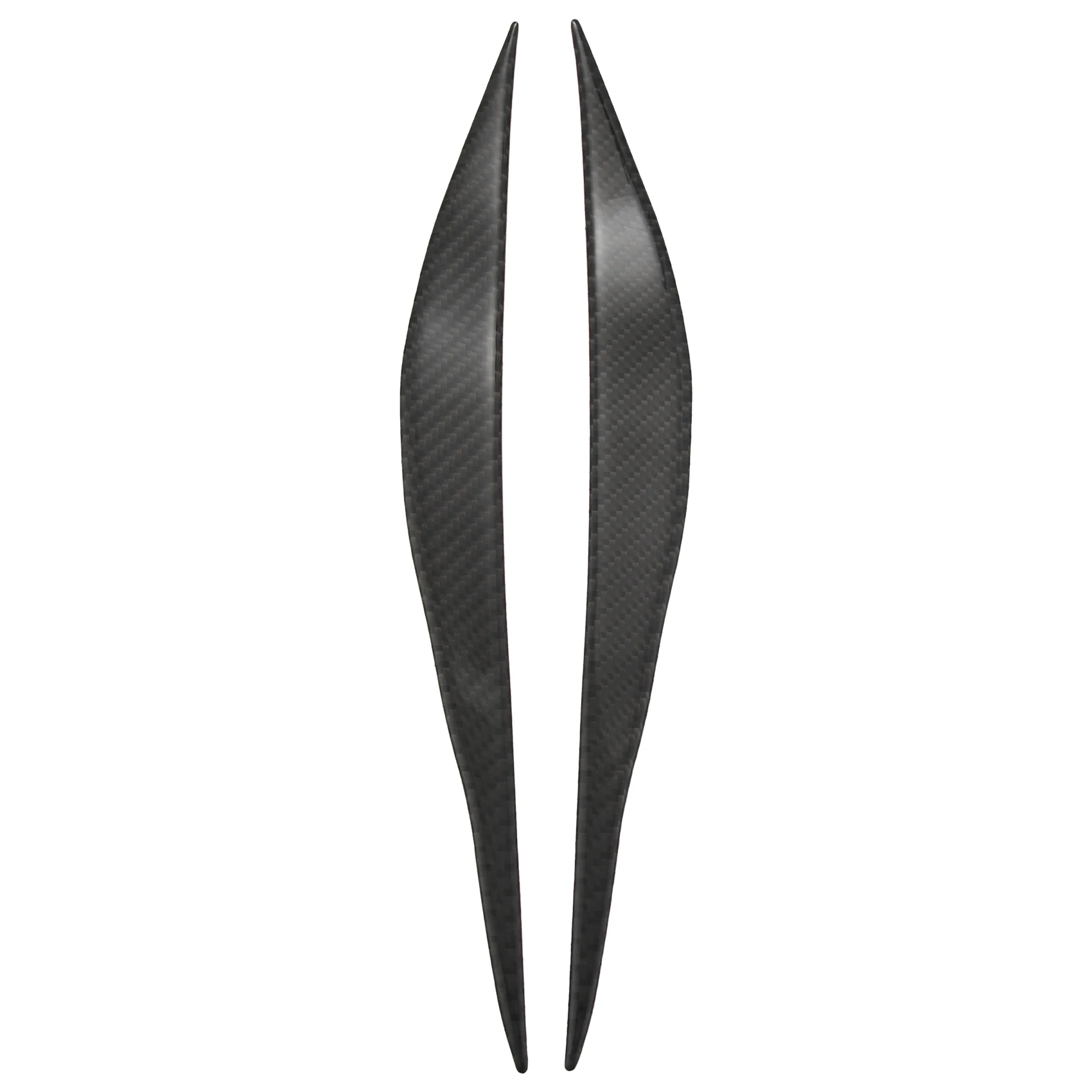 

Carbon Fiber Headlight Eyelids Trim, Headlamp Eyebrow Cover Decoration Styling Sticker for 3 Series F30 320I 325I 316I