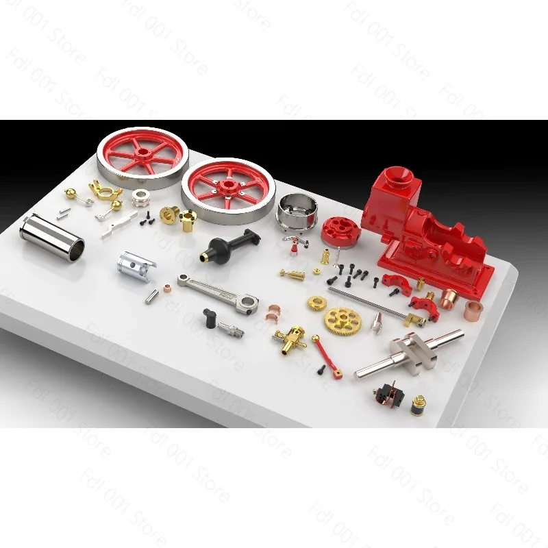 HM‑01 Toad Machine Hit and Miss Engine Model Water‑Cooled Horizontal Combustion Engine Collectible Model
