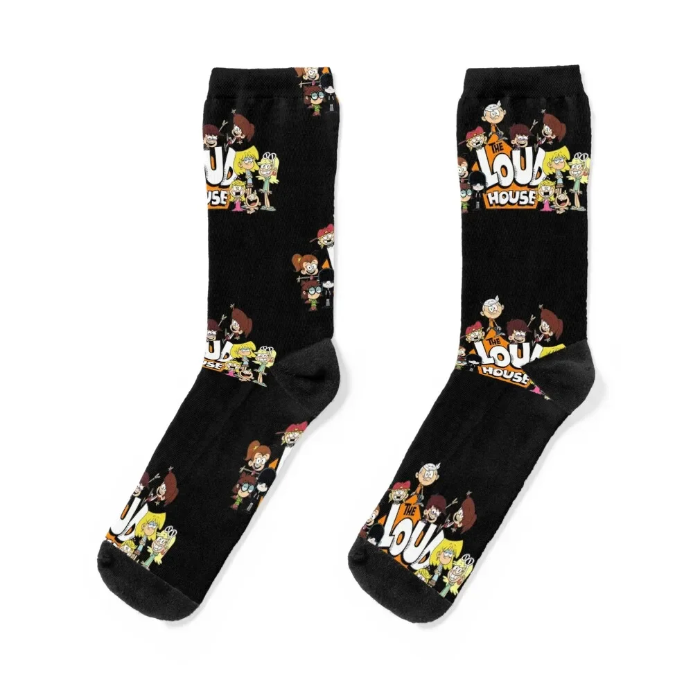 

The Loud House Socks sports stockings anime sport Toe sports Man Socks Women's set Non-slip designer brand Women's Socks Men's