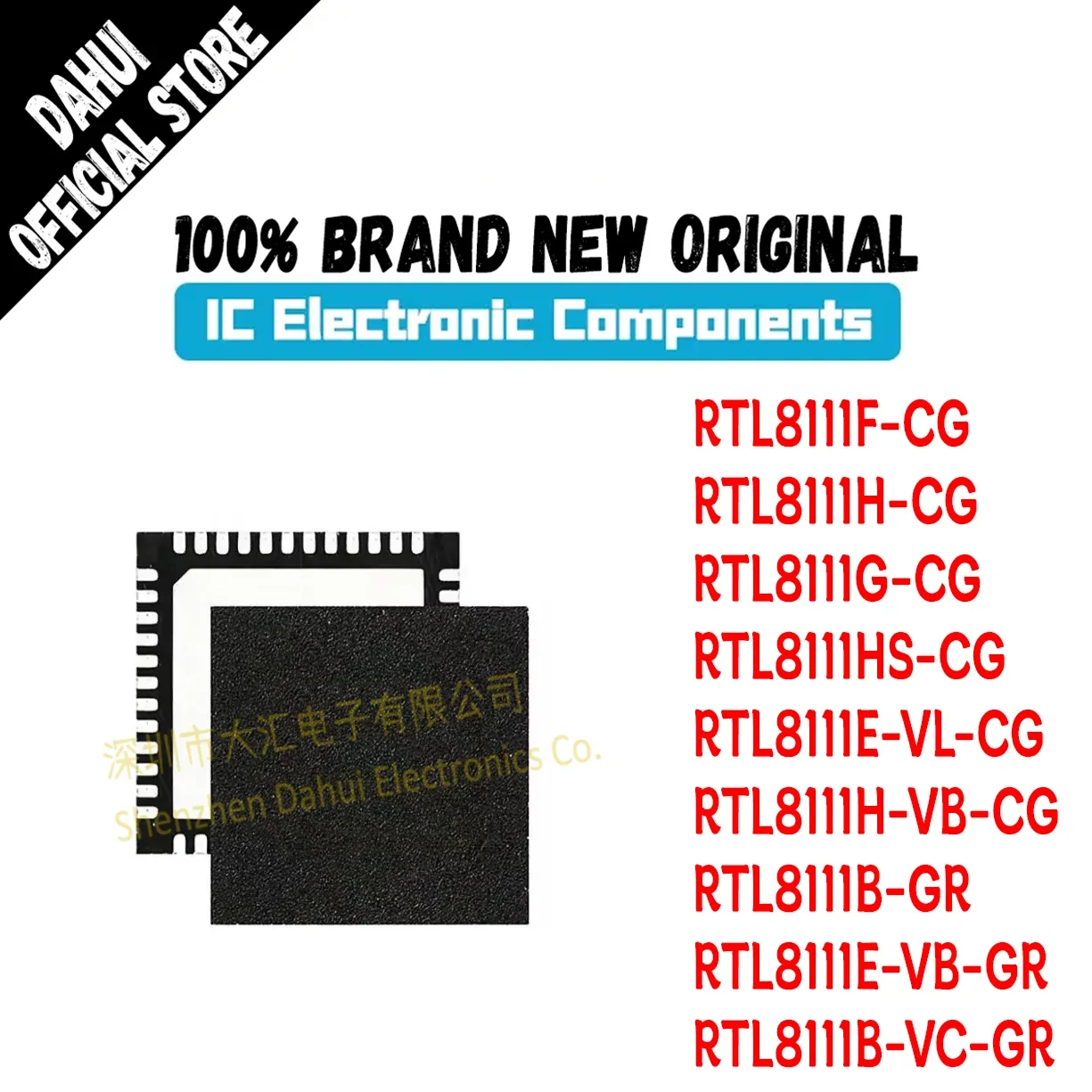 

RTL8111F-CG RTL8111H-CG RTL8111G-CG RTL8111HS-CG RTL8111E-VL-CG RTL8111H-VB-CG RTL8111B-GR RTL8111E-VB-GR RTL8111B-VC-GR IC Chip