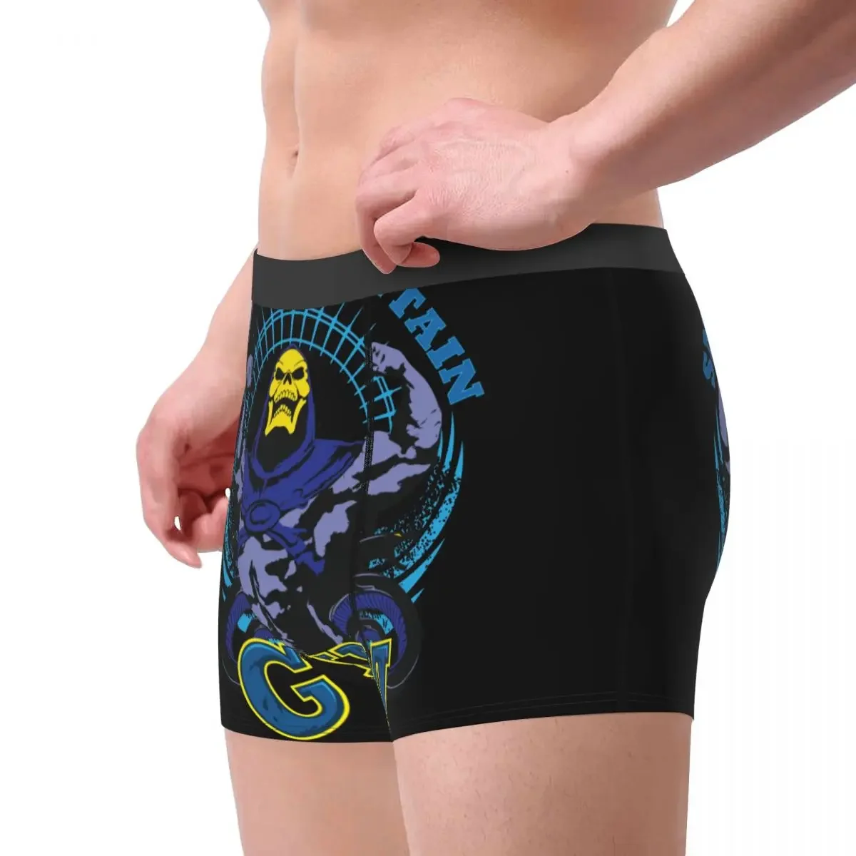 Men Boxer Briefs Shorts Panties Snake Mountain Gym Underwear He-Man and the Masters of  Universe Homme Funny Underpants