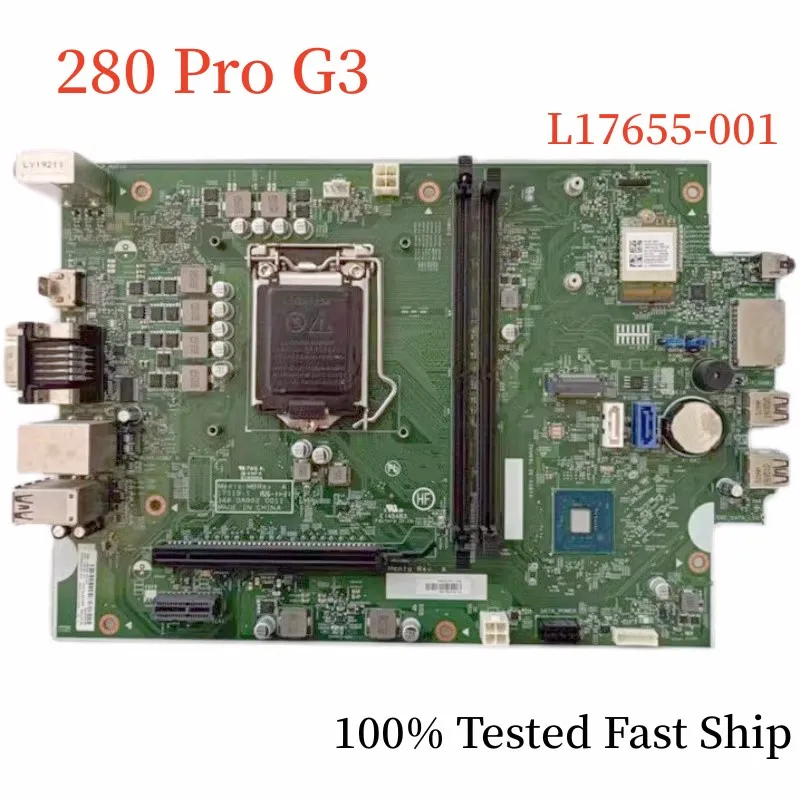 

L17655-001 For HP 280 PRO G3 290 G1 Motherboard 17519-1 L17655-601 DDR4 Mainboard 100% Tested Fast Ship