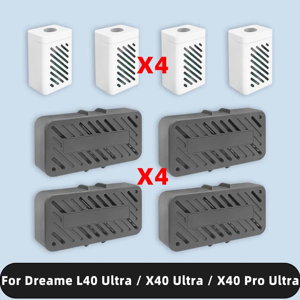 Compatible pour ( Dreame L40 Ultra / X40 Ultra / X40 Pro Ultra / Matrix 10 Ultra ) pièces de rechange Module d'ions d'argent, particules de désodorisation de réservoir d'eaux usées