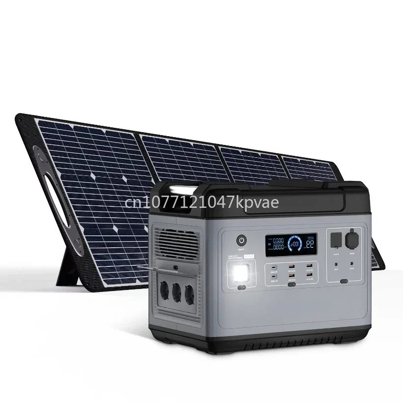 

Solar Power System 200W Solar Fan With Solar Panel 2000W Complete System Generator Off Grid Photovoltaic