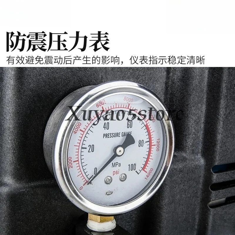 220V QQ700 Small Electric Hydraulic Oil Pump Ultra-high Pressure Pump Solenoid Valve with Pedal Oil Press Equipment