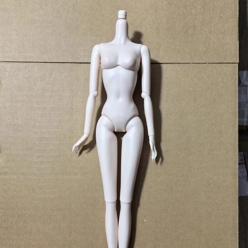 

15cm Big Colorful Hair Doll jointed Original DIY Accessories Doll rainbow body dongcheng