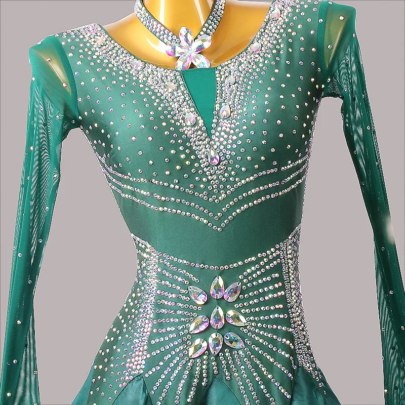 New Ballroom Waltz Modern Dance Dress Ballroom Dance Competition Dresses Standard Ballroom Dancing Clothes Tango Dress