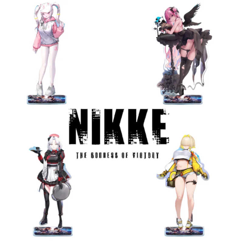 ACG NIKKE The Goddess of Victory Modernia Dorothy D Alice Emilia Elegg Anime Game NIKKE Character Stand Ornaments Self Made Toys