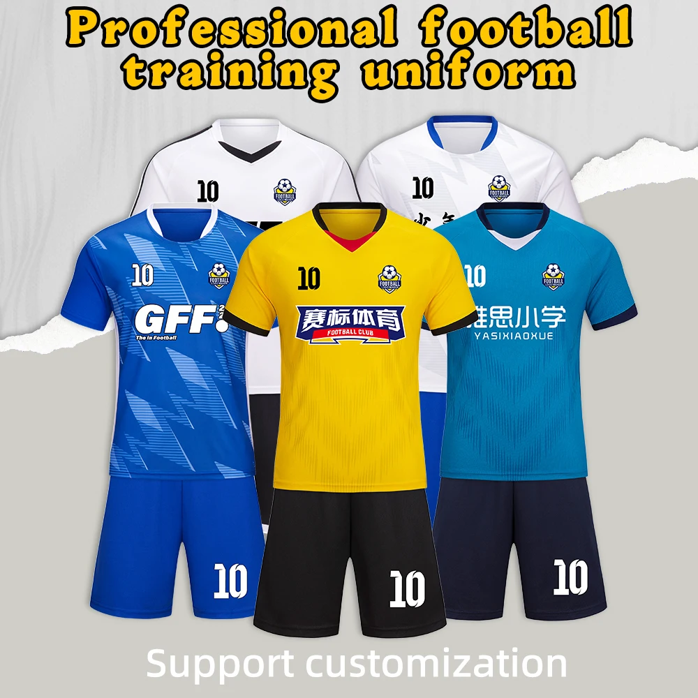 

Adult Kids Football Jerseys Men Soccer Uniforms Sports Clothes Women Futsal Sportswear Child Training Tracksuit Outfit