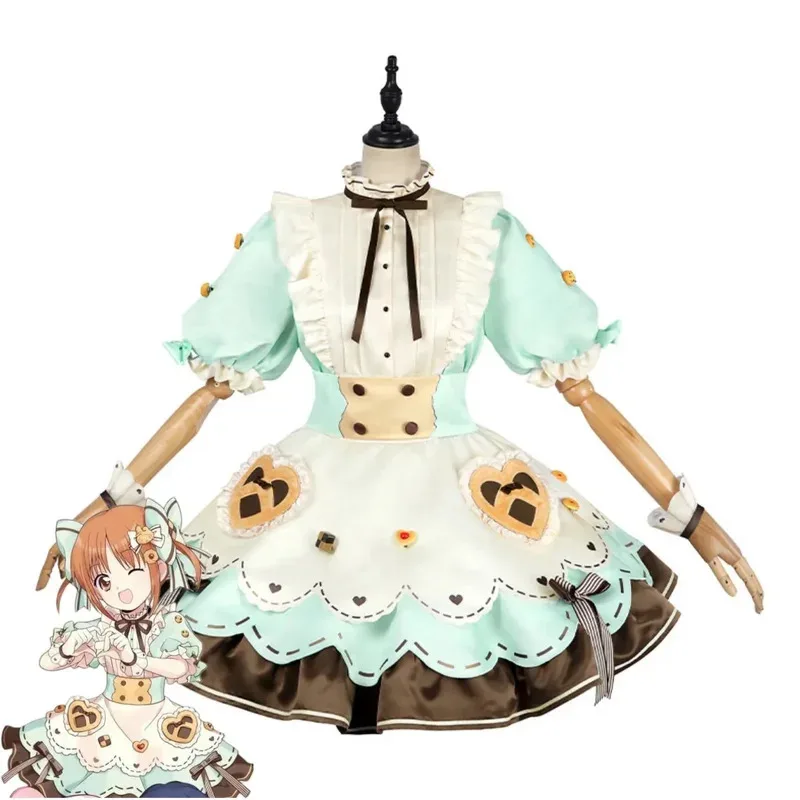 

Аниме Шуго Чара Юки Яя Косплей Костюм Эй Зеленая Лолита Юбка Рубашка Топ Парик Взрослая Женщина Каваи Рождественские Карнавальные Костюмы;3,